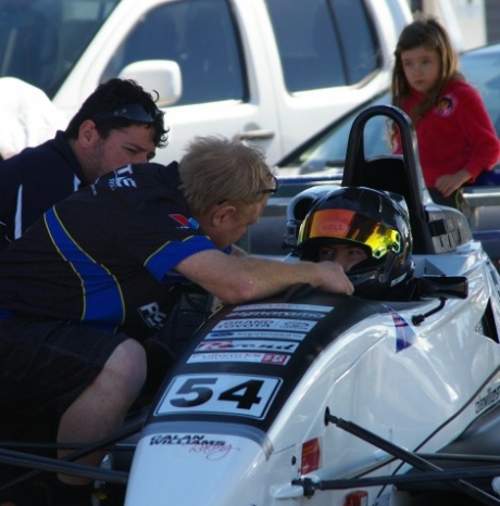 Calan Williams in the drivers seat august 23rd